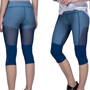 Lululemon Training Tough Crops size 8